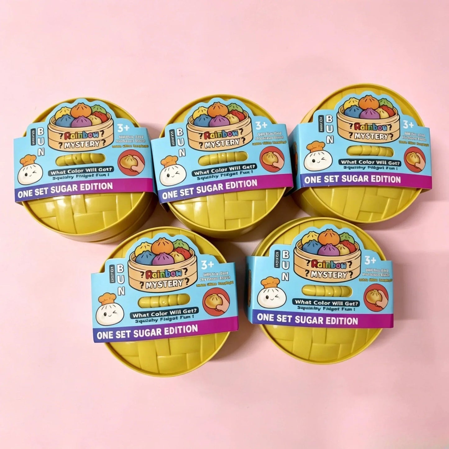 Dumpling Pressure Dumpling Squishies Cute Colorful Bun Toy Slow Rising Stress Relief Fidget Toy for Kids Adults Anti-Anxiety Gif 13Gadgetglobal