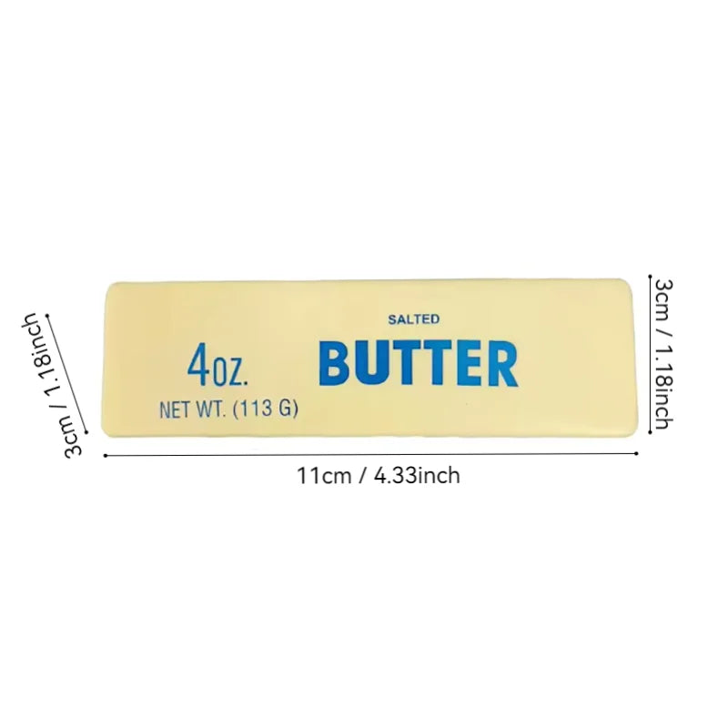 Squishy Elastic Butter Stick Fidget Toy Cheese Shape Stress Relief Game Funny Decompression Prank Squeeze Toy for Anxiety Relief 13Gadgetglobal