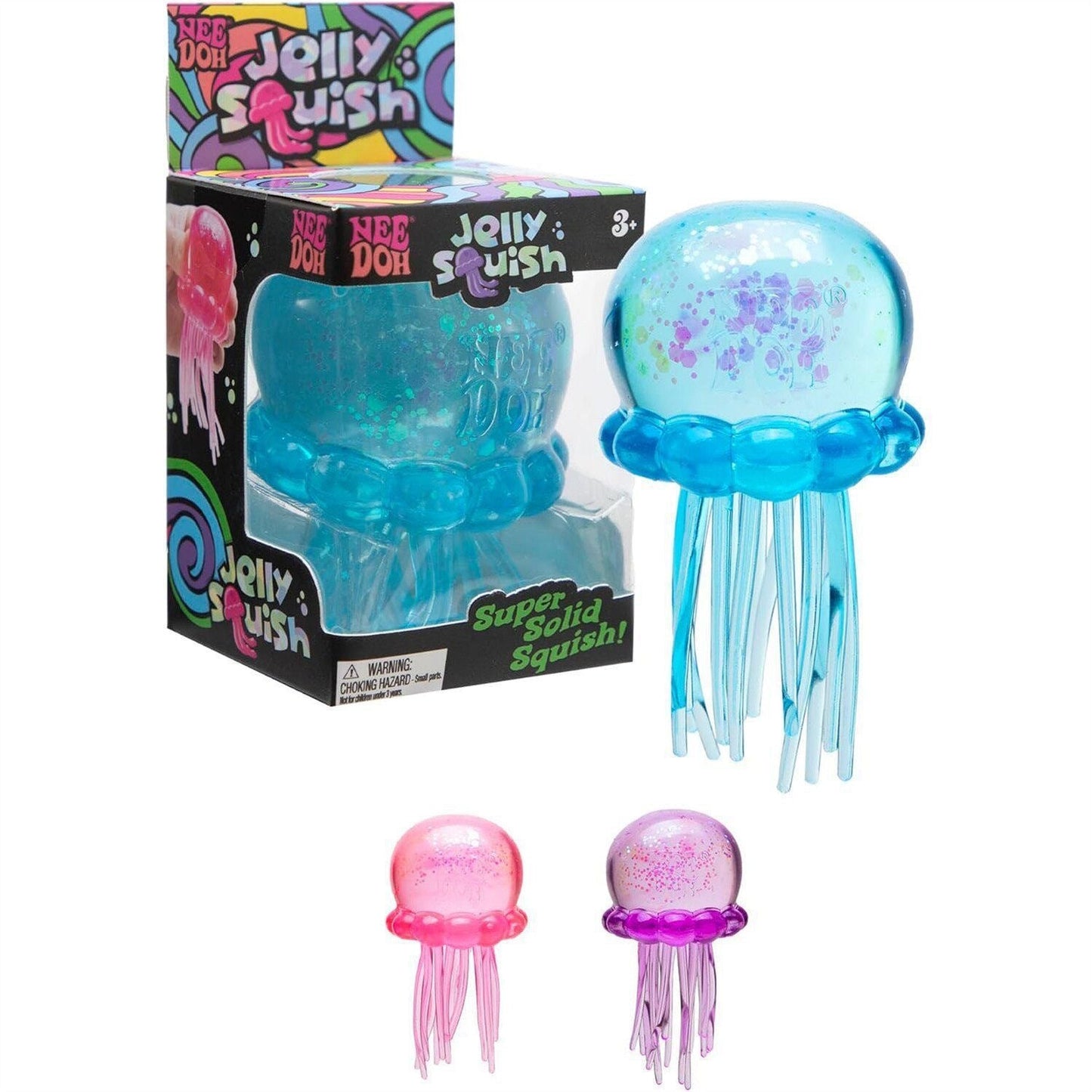 Needoh Octopus Jellyfish Maltose Squeeze Relief Toy 13Gadgetglobal
