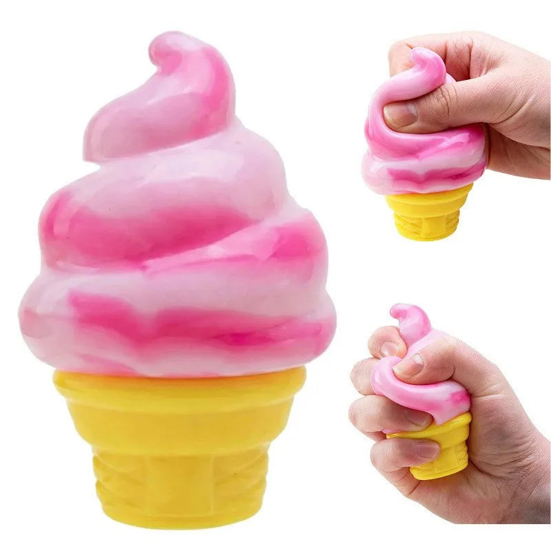 Schylling NeeDoh Pizza Fidget Toy Squeezza Pizza Slice Sensory Squishy Toy Stress Relief Anti-Anxiety Squeeze Toy for ADHD Focus 13Gadgetglobal
