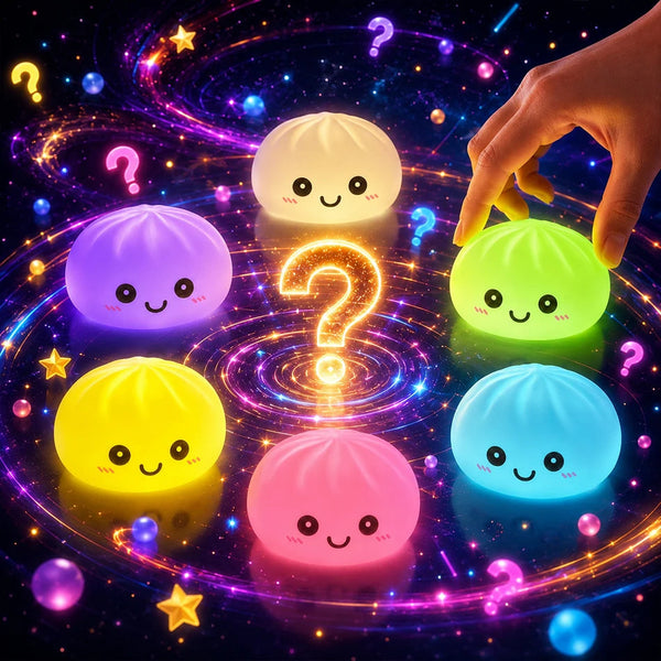 2027 New Dumpling Night Lights Glowing Dumplings Desktop Ornament Cute Glowing Dumpling Steamer Box Kawaii Dumpling Lights Gifts 13Gadgetglobal