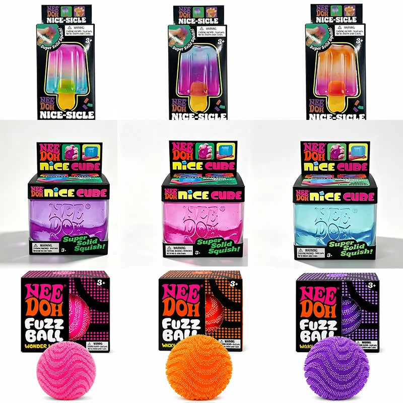 2026 NeeDoh Schylling Squeez Toy Squishy Blind Box Multi Slow-Rising Squishy ADHD Stress Relief Fingertip Toy Mystery Box Gift 13Gadgetglobal