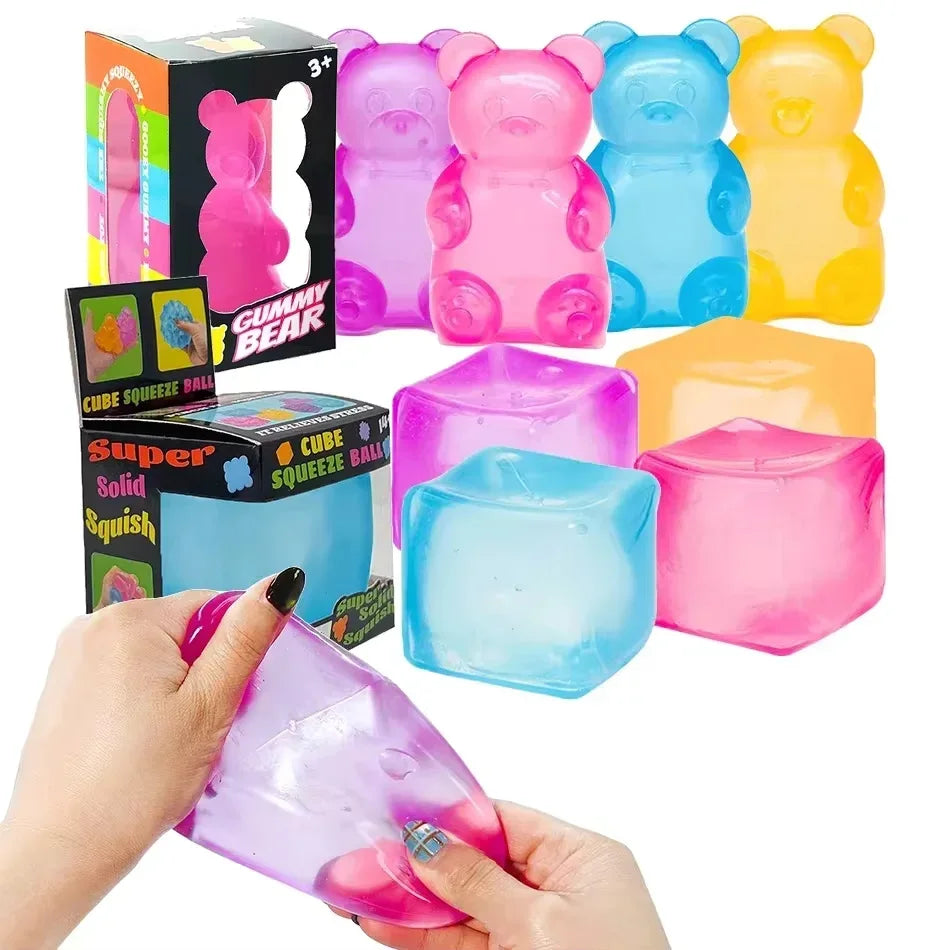 Nee Doh Surprise Box Squishy Toys - 6 Styles Soft Squeeze Fidget Toys for Stress Relief, Party Favors & Easter Gifts for Kids Ad 13Gadgetglobal