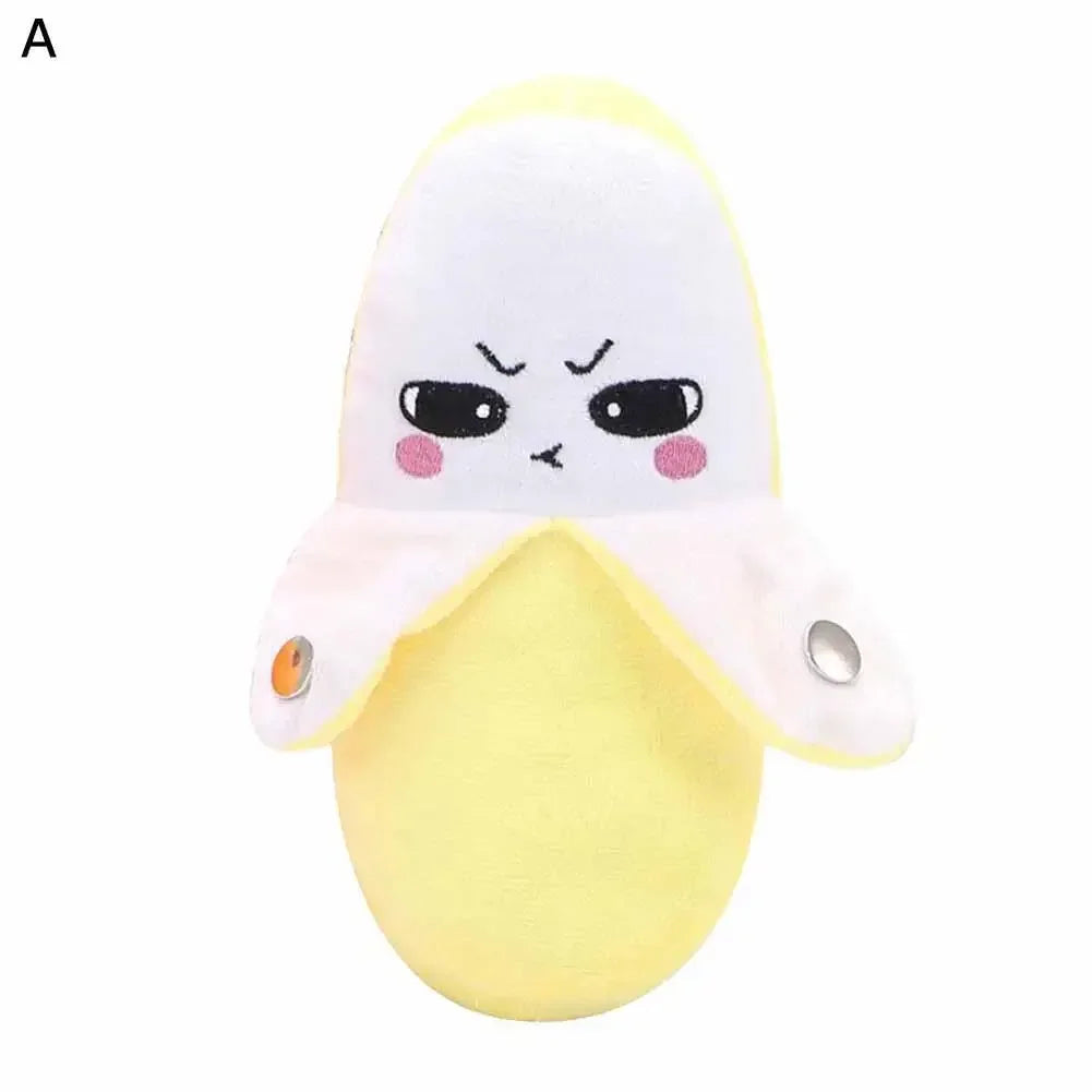 Banana Fruit Induction Beat Toy Creative Music Dolls Kawaii Parent-child Toys Sensory Party Game Collectible Toy 13Gadgetglobal