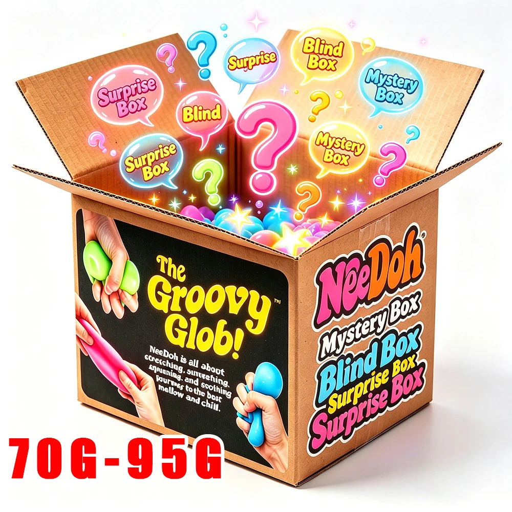 2026 NeeDoh Schylling Squeez Toy Squishy Blind Box Multi Slow-Rising Squishy ADHD Stress Relief Fingertip Toy Mystery Box Gift 13Gadgetglobal