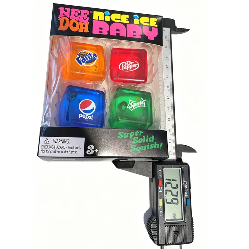 New Set /*Squishy Needoh Nice Cube Schylling Sensory Stress Reliever Fidget Tool Toy Anxiety Focus Sensory Cube Adults Kid Gift 13Gadgetglobal