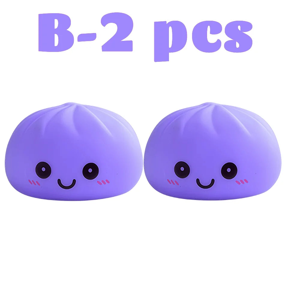 2027 New Dumpling Night Lights Glowing Dumplings Desktop Ornament Cute Glowing Dumpling Steamer Box Kawaii Dumpling Lights Gifts 13Gadgetglobal