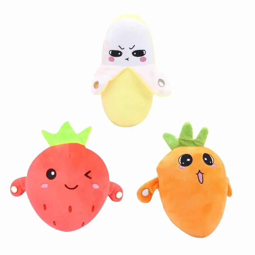 Banana Fruit Induction Beat Toy Creative Music Dolls Kawaii Parent-child Toys Sensory Party Game Collectible Toy 13Gadgetglobal