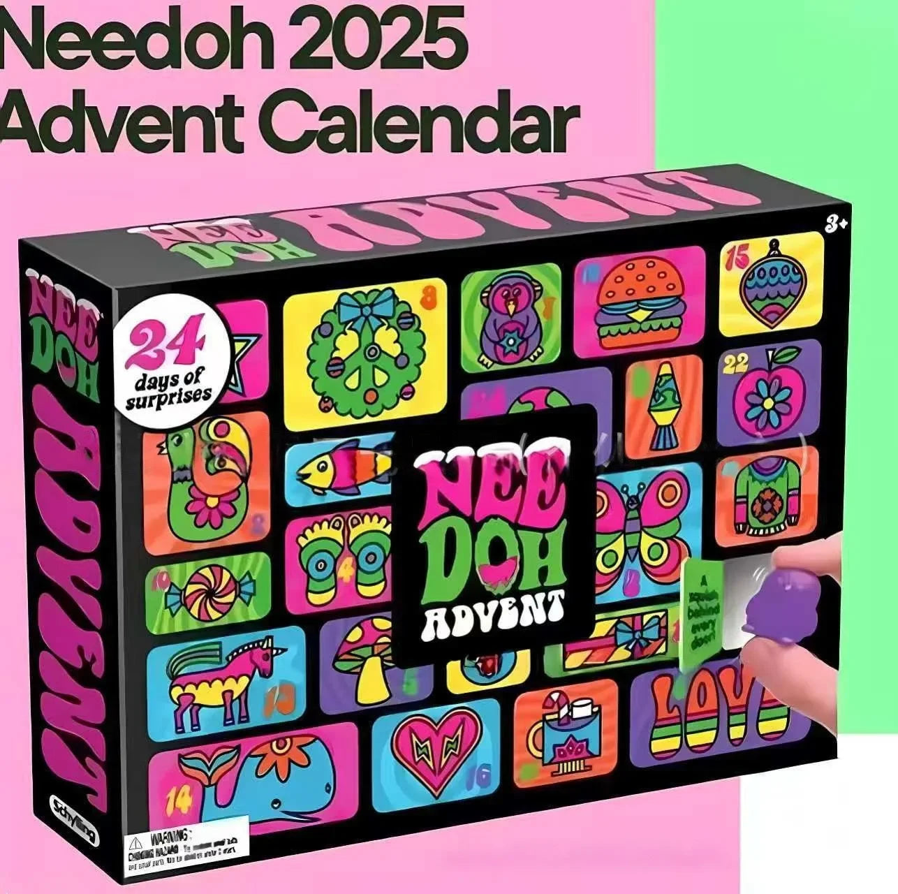 2026 New Hot Needoh Advent Calendar Gift For 24 Day Countdown New Year Family Friends Blind Box Party Toy Gift 13Gadgetglobal