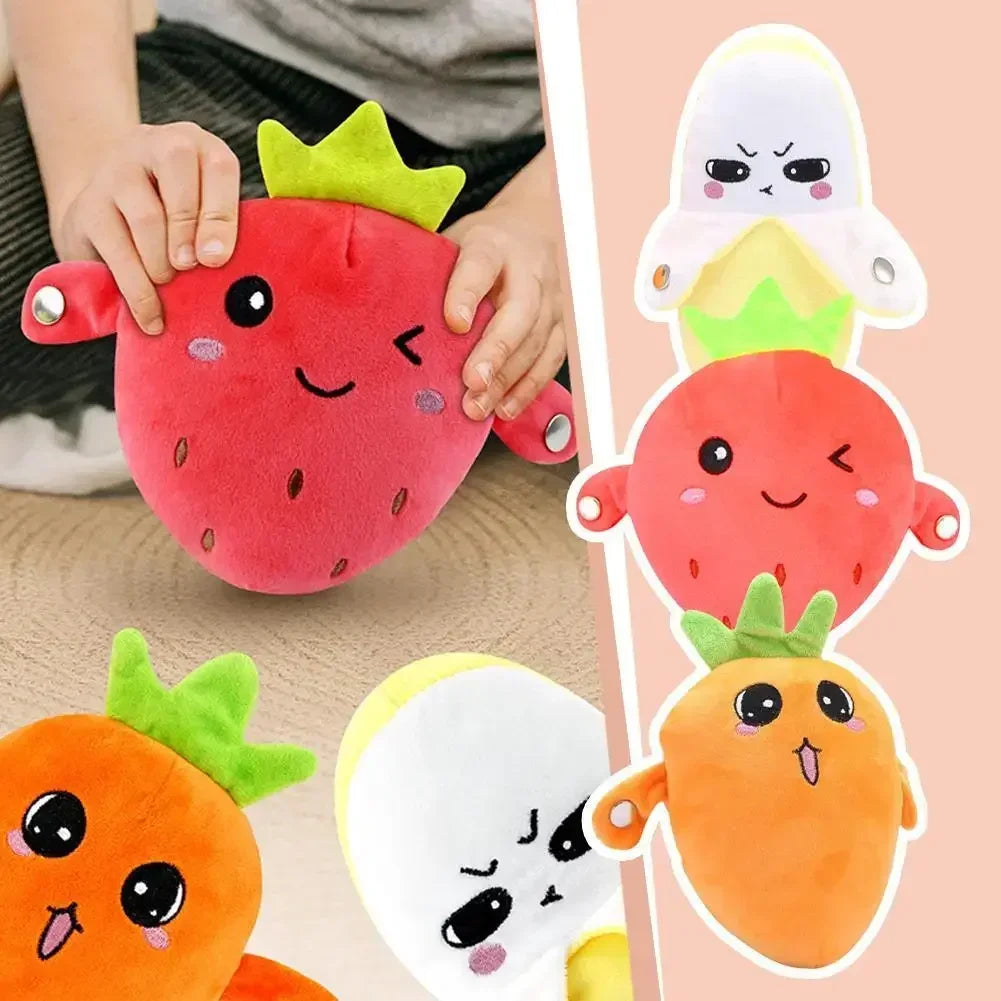 Banana Fruit Induction Beat Toy Creative Music Dolls Kawaii Parent-child Toys Sensory Party Game Collectible Toy 13Gadgetglobal