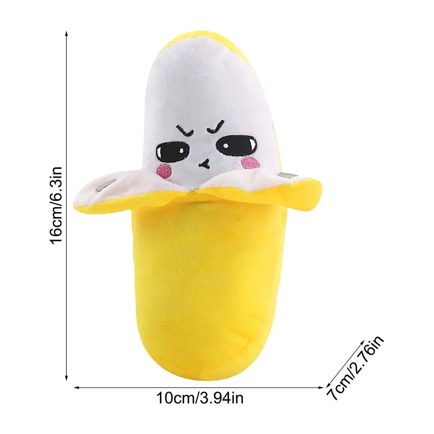 Banana Fruit Induction Beat Toy Creative Music Dolls Kawaii Parent-child Toys Sensory Party Game Collectible Toy 13Gadgetglobal