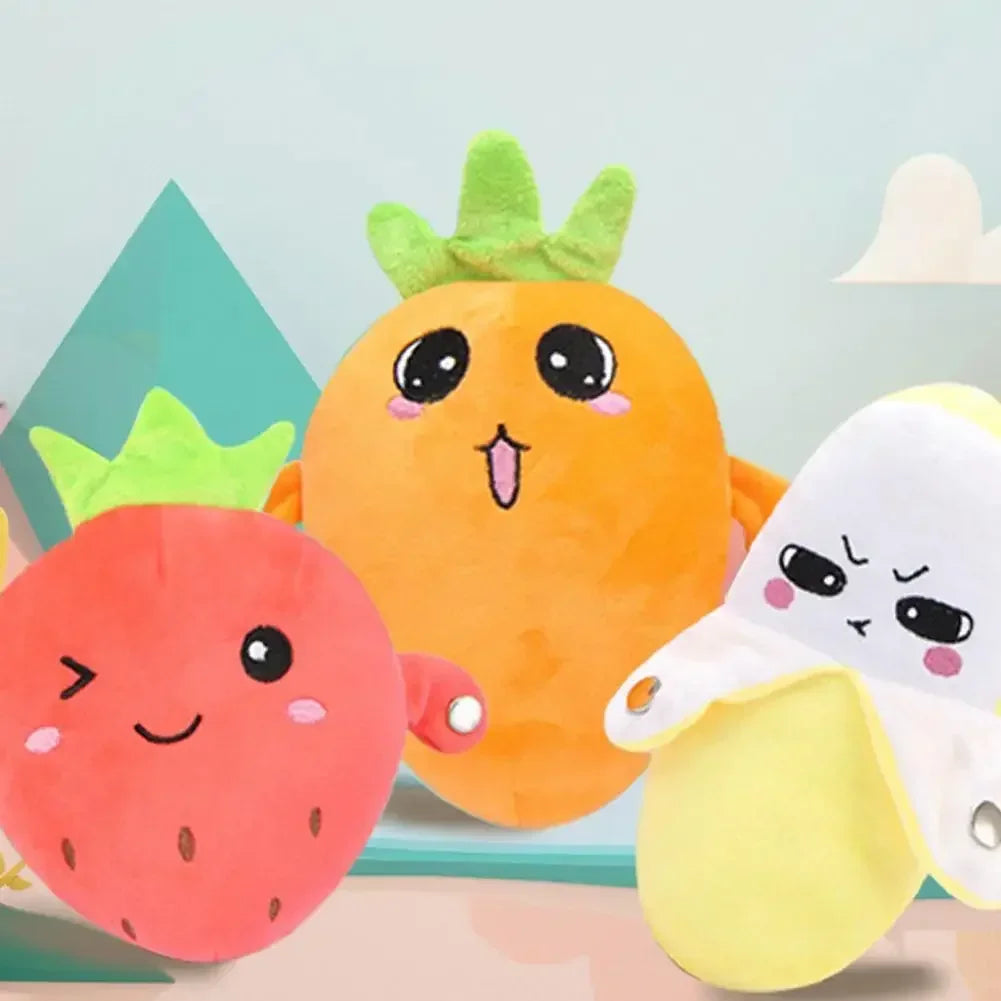 Banana Fruit Induction Beat Toy Creative Music Dolls Kawaii Parent-child Toys Sensory Party Game Collectible Toy 13Gadgetglobal