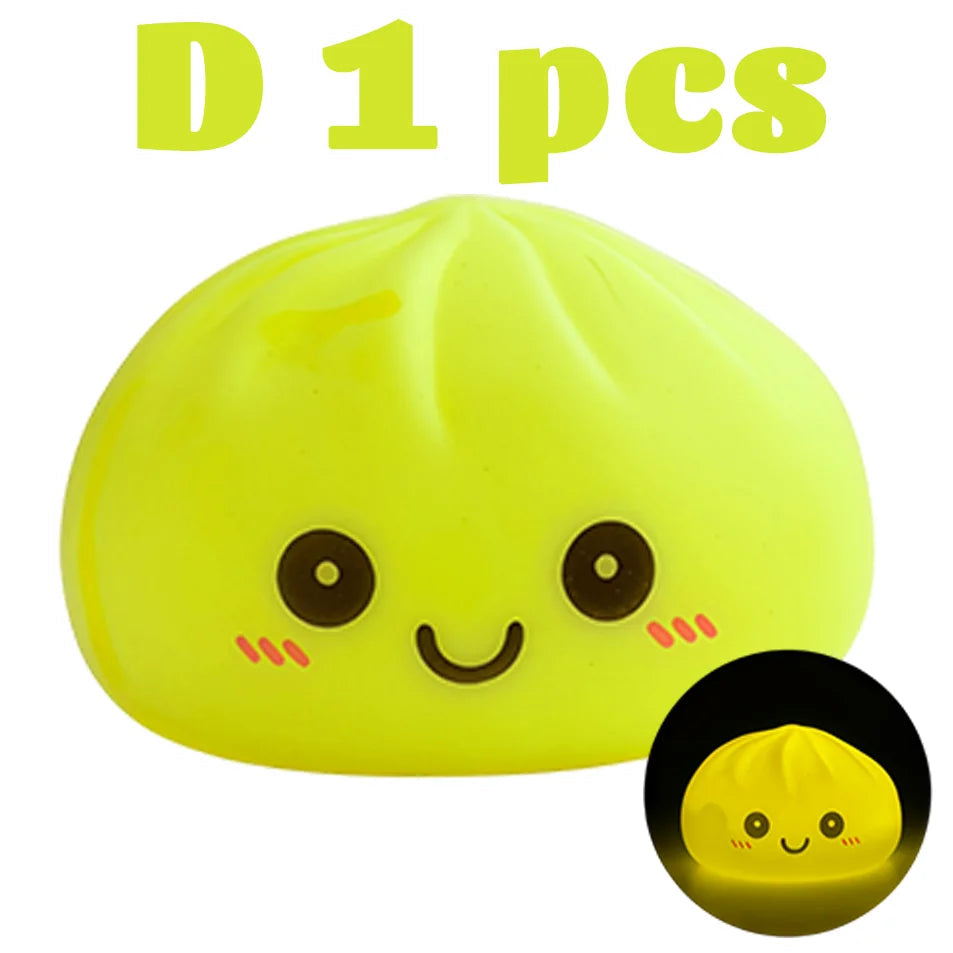 2027 New Dumpling Night Lights Glowing Dumplings Desktop Ornament Cute Glowing Dumpling Steamer Box Kawaii Dumpling Lights Gifts 13Gadgetglobal