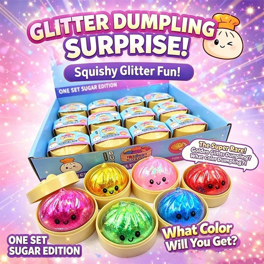Dumpling Pressure Dumpling Squishies Cute Colorful Bun Toy Slow Rising Stress Relief Fidget Toy for Kids Adults Anti-Anxiety Gif 13Gadgetglobal