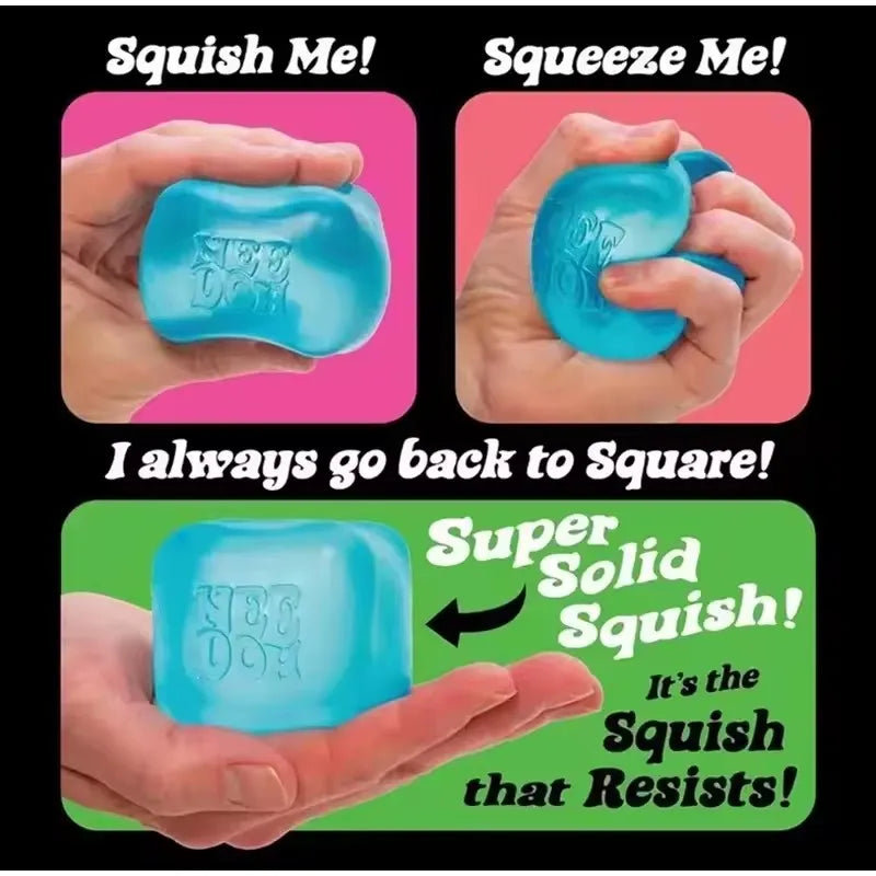 2026 hot Schylling Needoh Nice Cube, Sensory Toys, Anti-Stress Blocks, Stress Relief Jigsaw, Pressure Relief, Souvenir for Kids 13Gadgetglobal