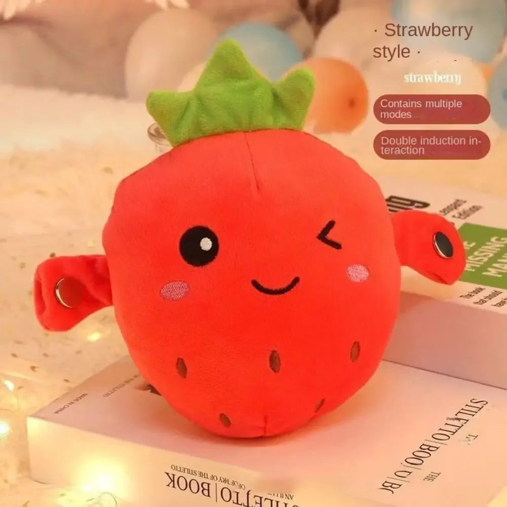 Banana Fruit Induction Beat Toy Creative Music Dolls Kawaii Parent-child Toys Sensory Party Game Collectible Toy 13Gadgetglobal