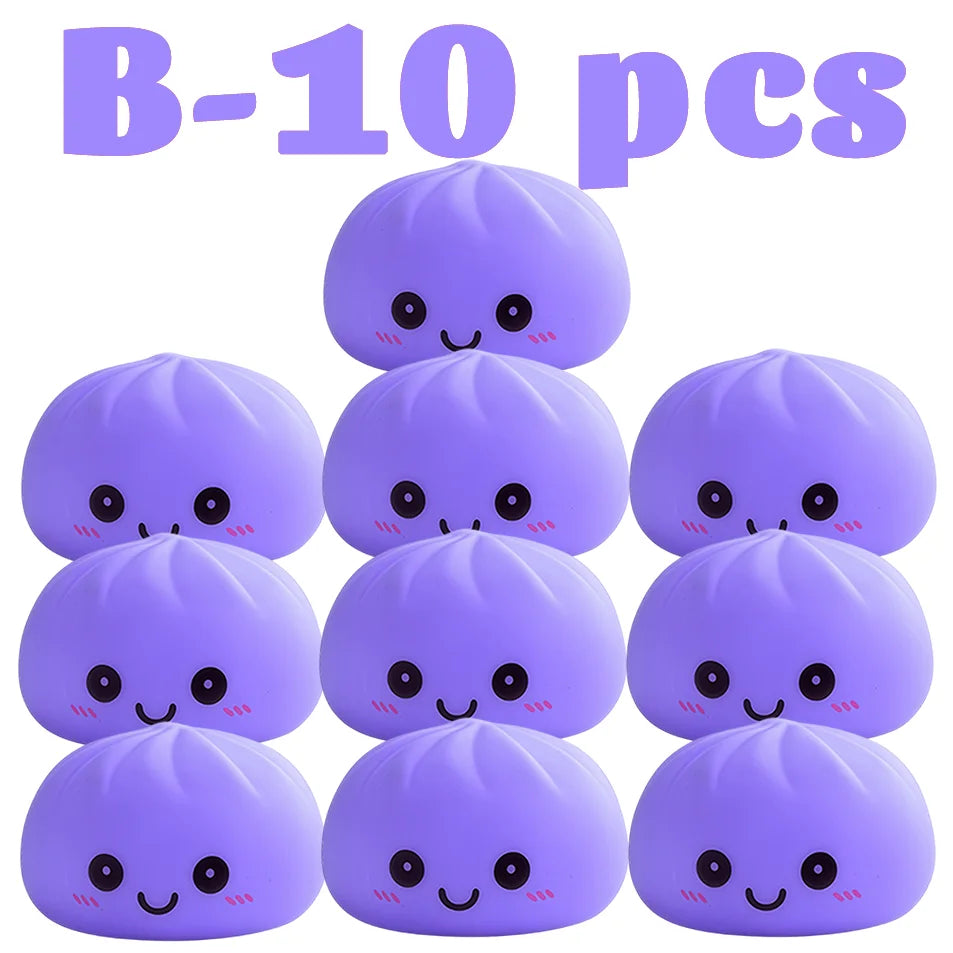 2027 New Dumpling Night Lights Glowing Dumplings Desktop Ornament Cute Glowing Dumpling Steamer Box Kawaii Dumpling Lights Gifts 13Gadgetglobal