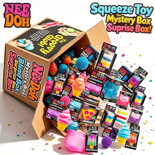 2026 NeeDoh Schylling Squeez Toy Squishy Blind Box Multi Slow-Rising Squishy ADHD Stress Relief Fingertip Toy Mystery Box Gift 13Gadgetglobal