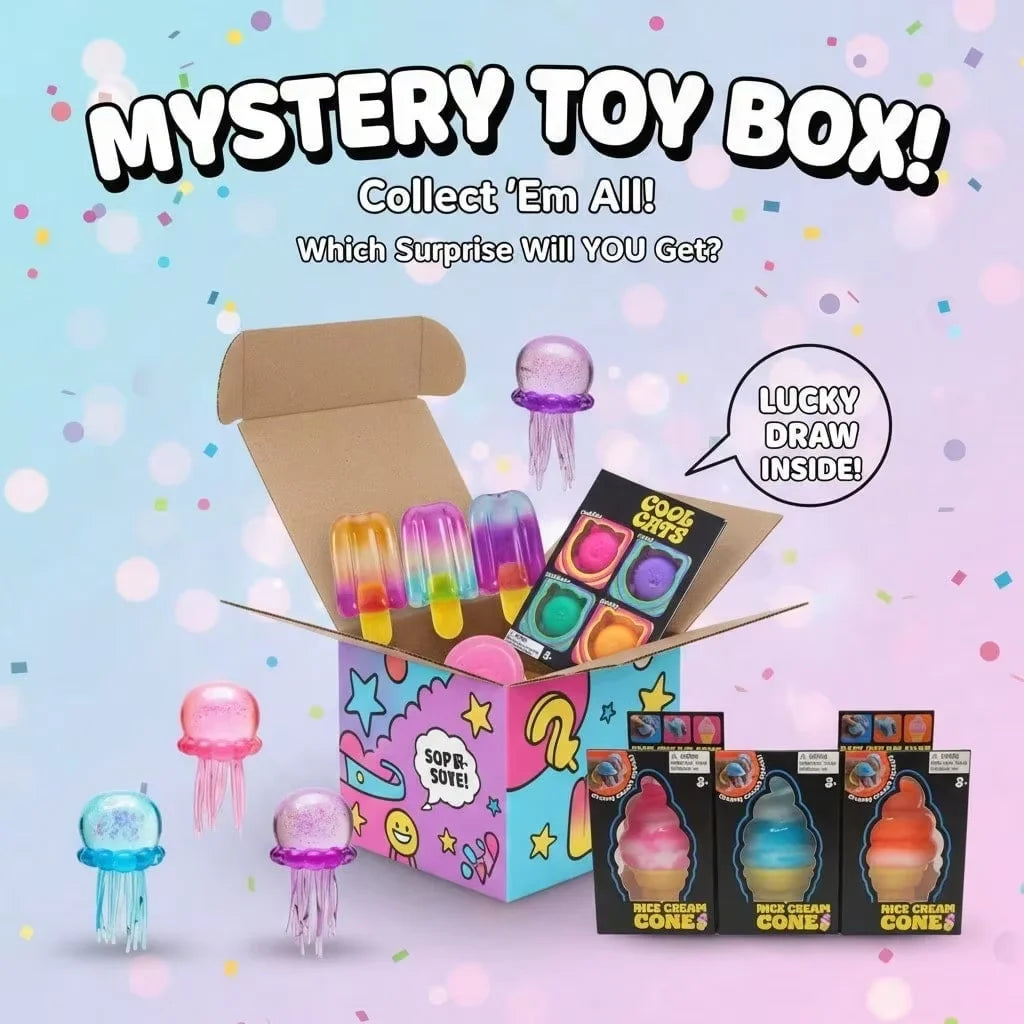 100+ Pieces Assorted Squishy Figures Blind Box Surprise Toys, Slow Rising Soft Fidget Toys Featuring Giant Gorilla, Moai Head, P 13Gadgetglobal