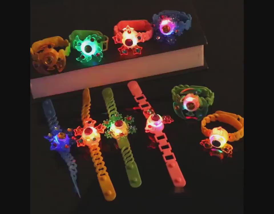 Luminous LED Light Fidget Spinner Hand